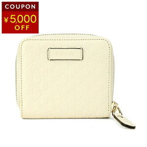 Gucci Bi fold Wallet Shima White